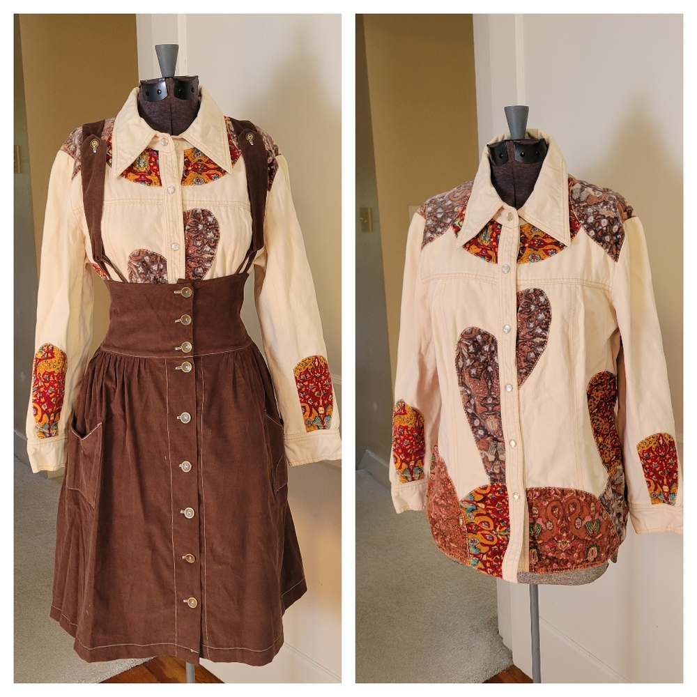 Vintage Young East Western Button Up